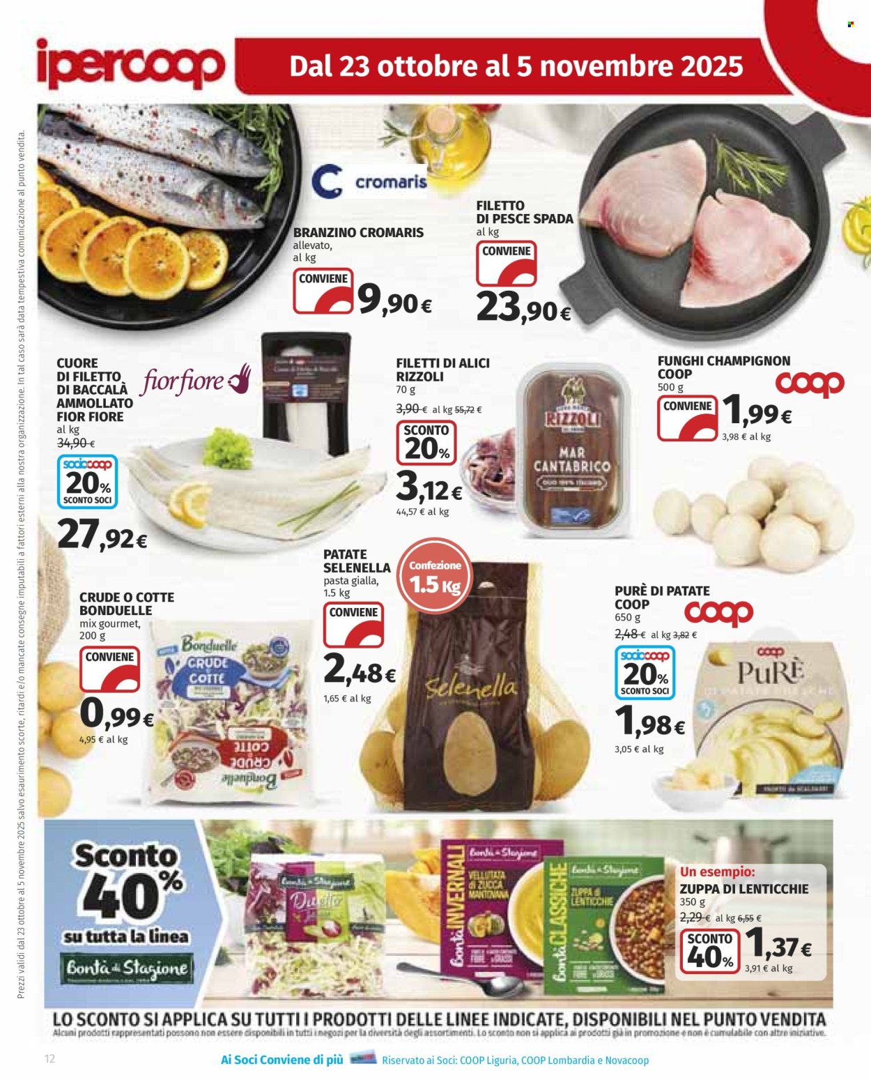 Leták Coop - 23.10.2025 - 5.11.2025. Strana 12