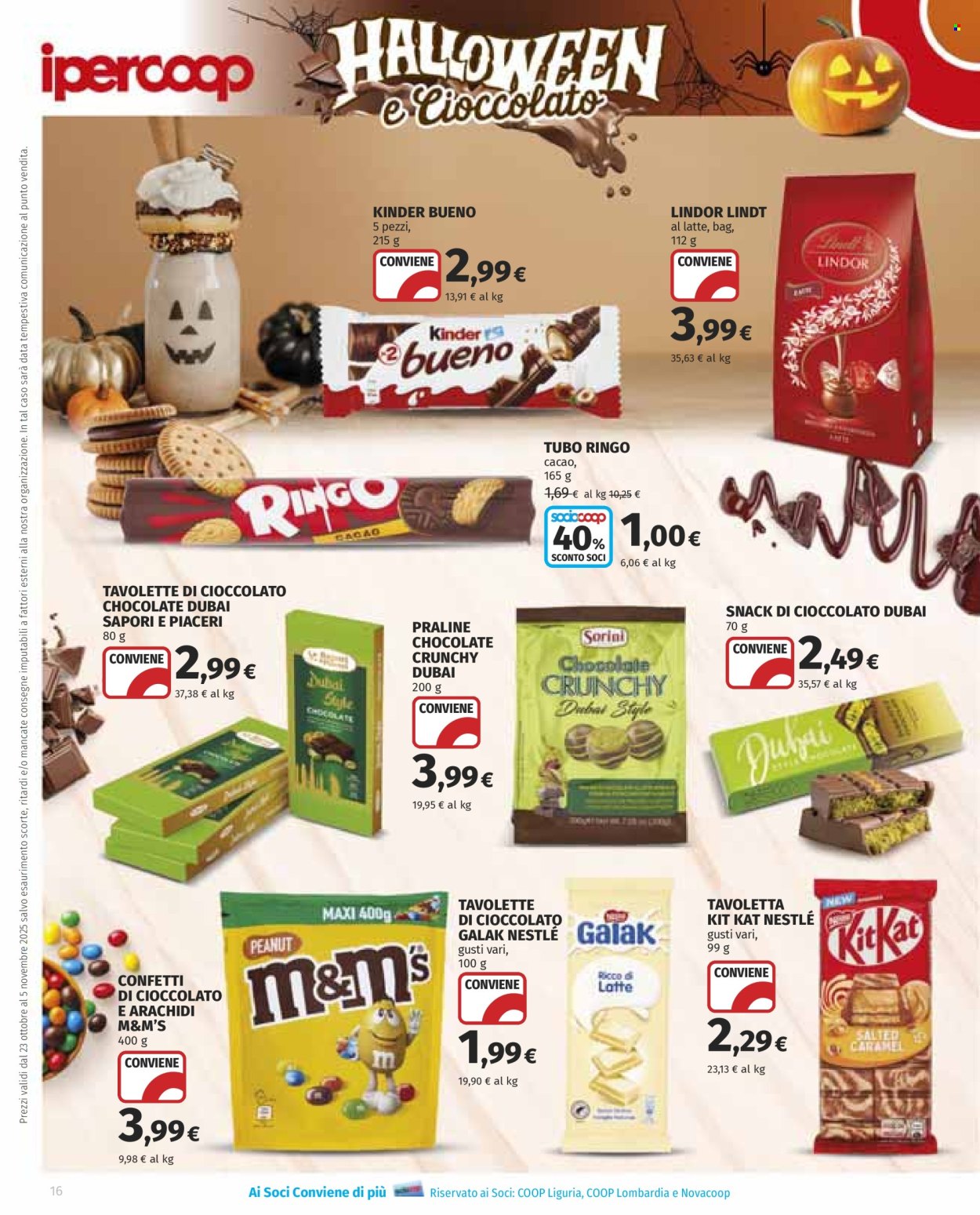 Leták Coop - 23.10.2025 - 5.11.2025. Strana 16