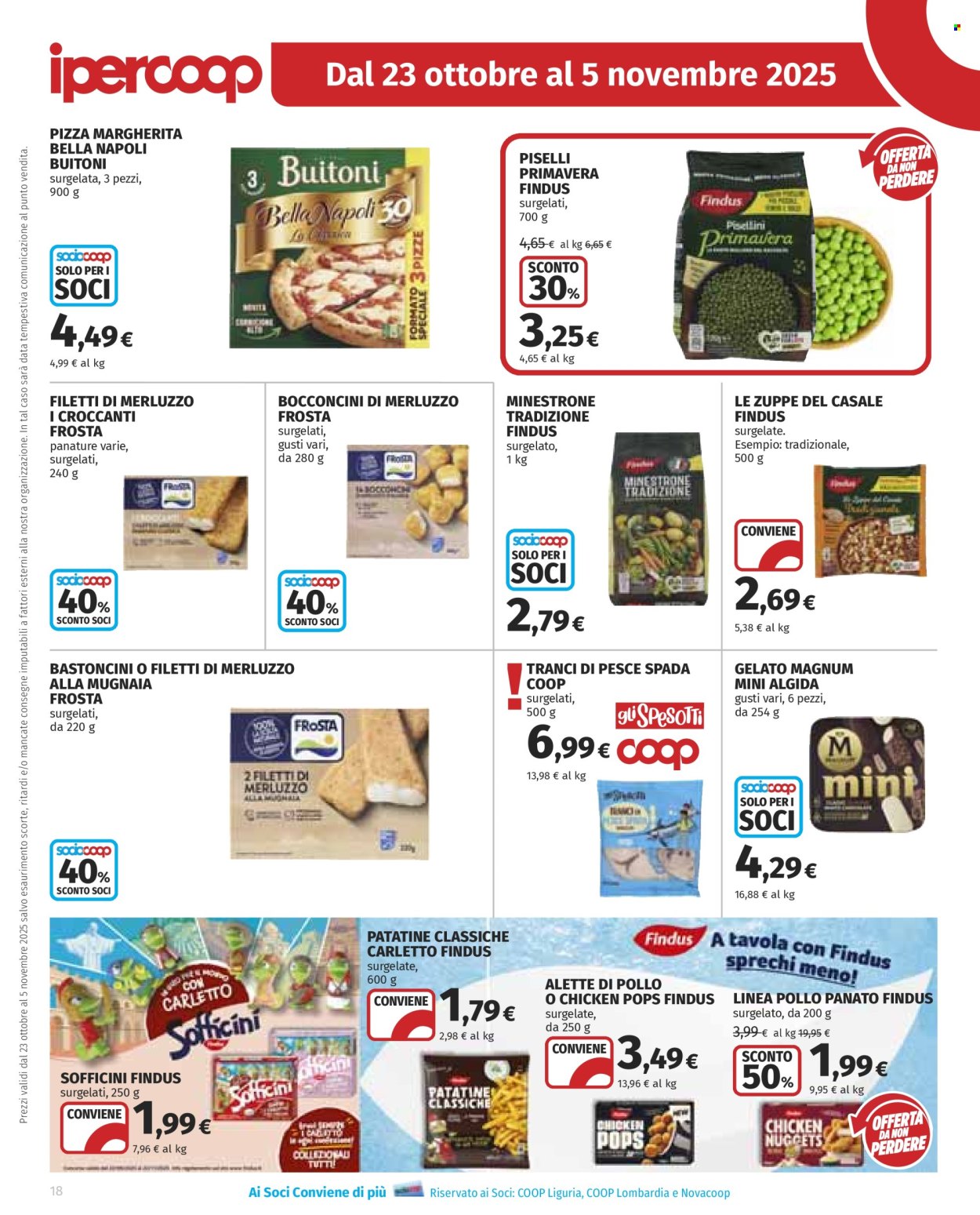 Leták Coop - 23.10.2025 - 5.11.2025. Strana 18