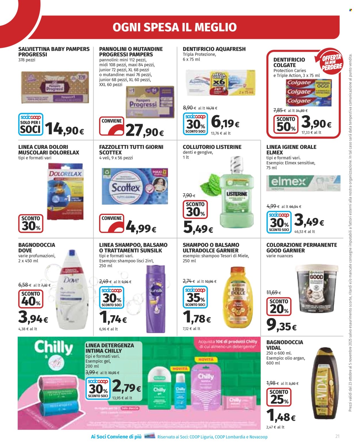 Leták Coop - 23.10.2025 - 5.11.2025. Strana 21