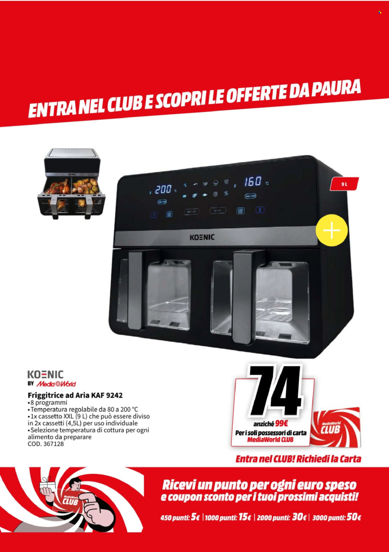 Volantino MediaWorld - 27/10/2025 - 31/10/2025. Pagina 56