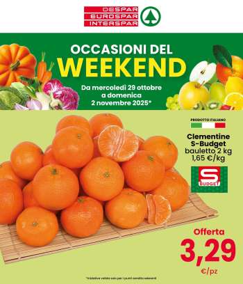 Volantino Despar - 29/10/2025 - 2/11/2025.