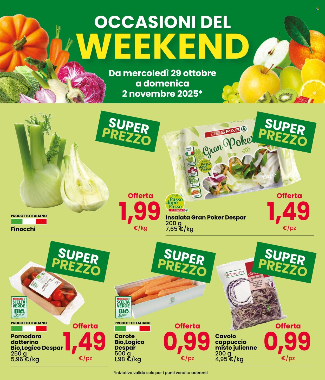 Volantino Despar - 29/10/2025 - 2/11/2025. Pagina 3