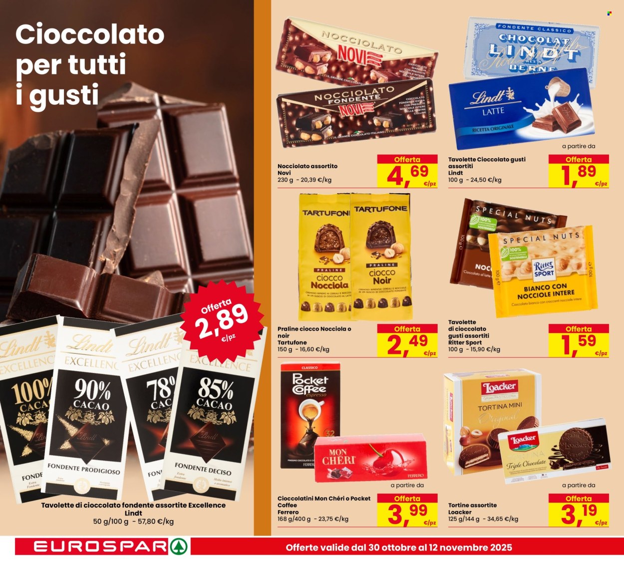 Volantino Eurospar - 30/10/2025 - 12/11/2025. Pagina 16