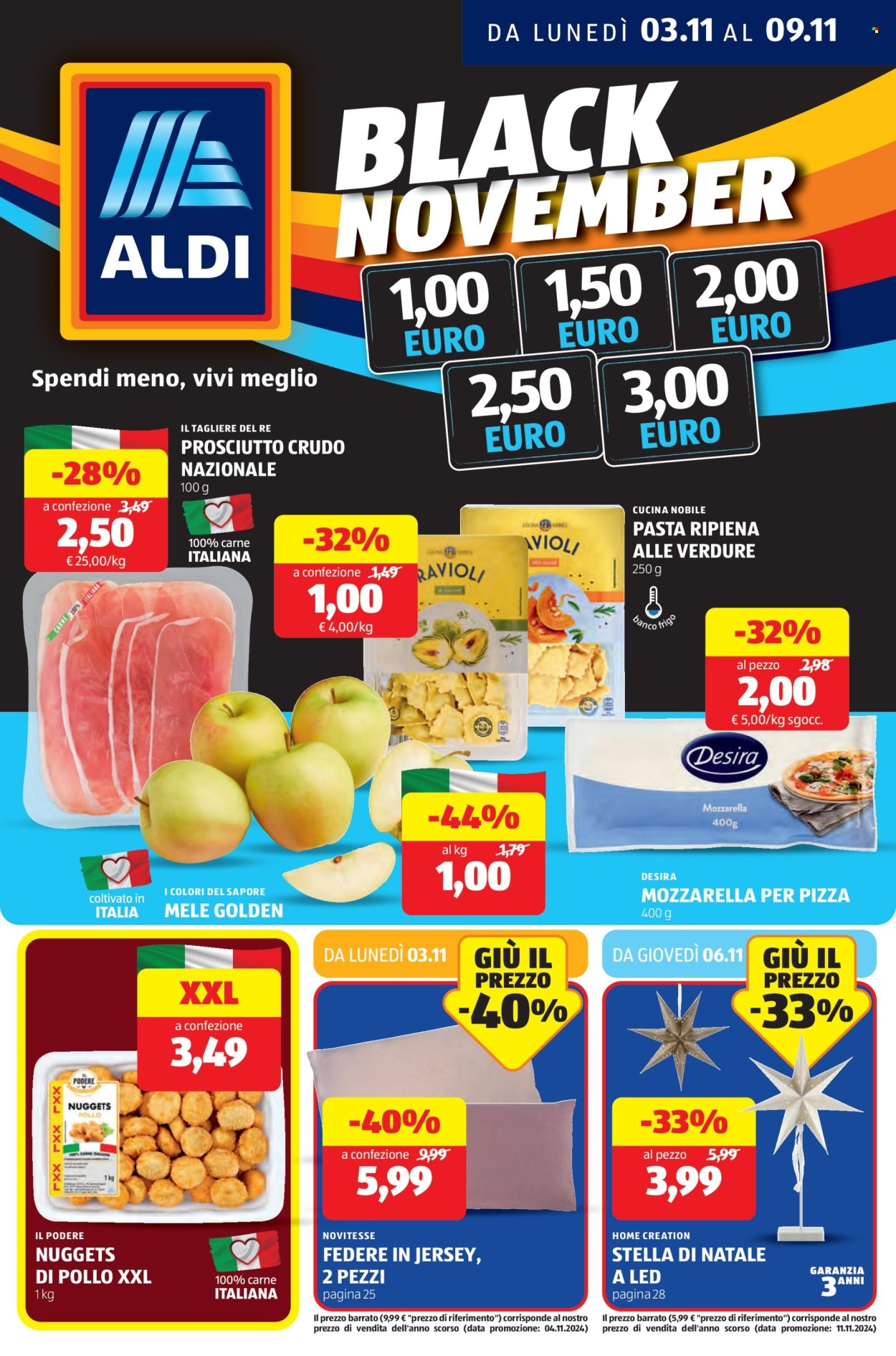 Volantino Aldi - 3/11/2025 - 9/11/2025. Pagina 1