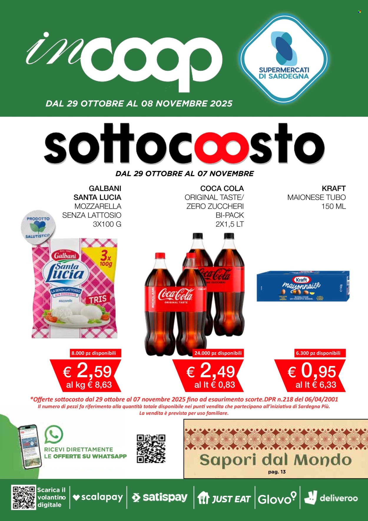 Volantino Coop - 29/10/2025 - 8/11/2025. Pagina 1