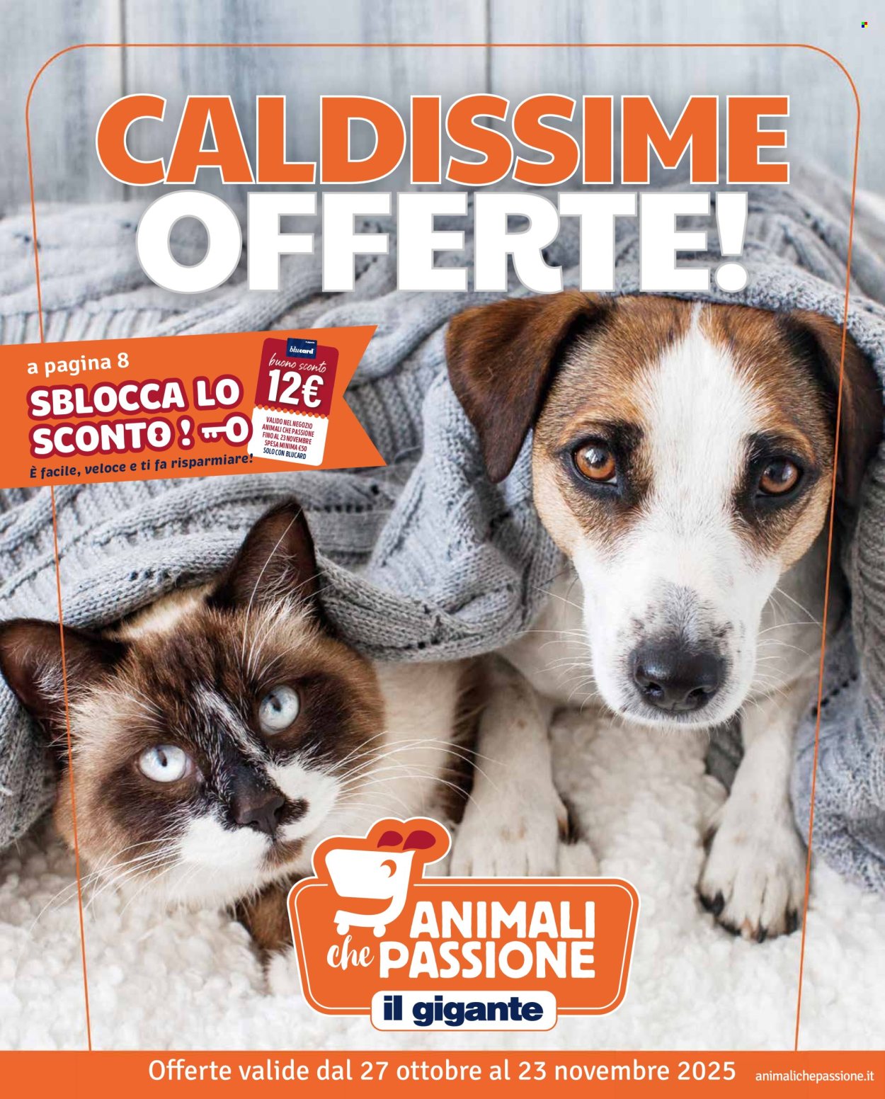 Volantino Il Gigante - 27/10/2025 - 23/11/2025. Pagina 1