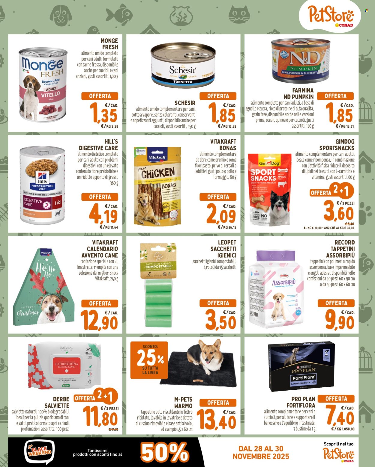 Volantino Pet Store Conad - 30/10/2025 - 3/12/2025. Pagina 3