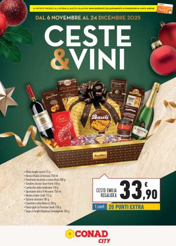 Volantino Conad City - 6/11/2025 - 24/12/2025.