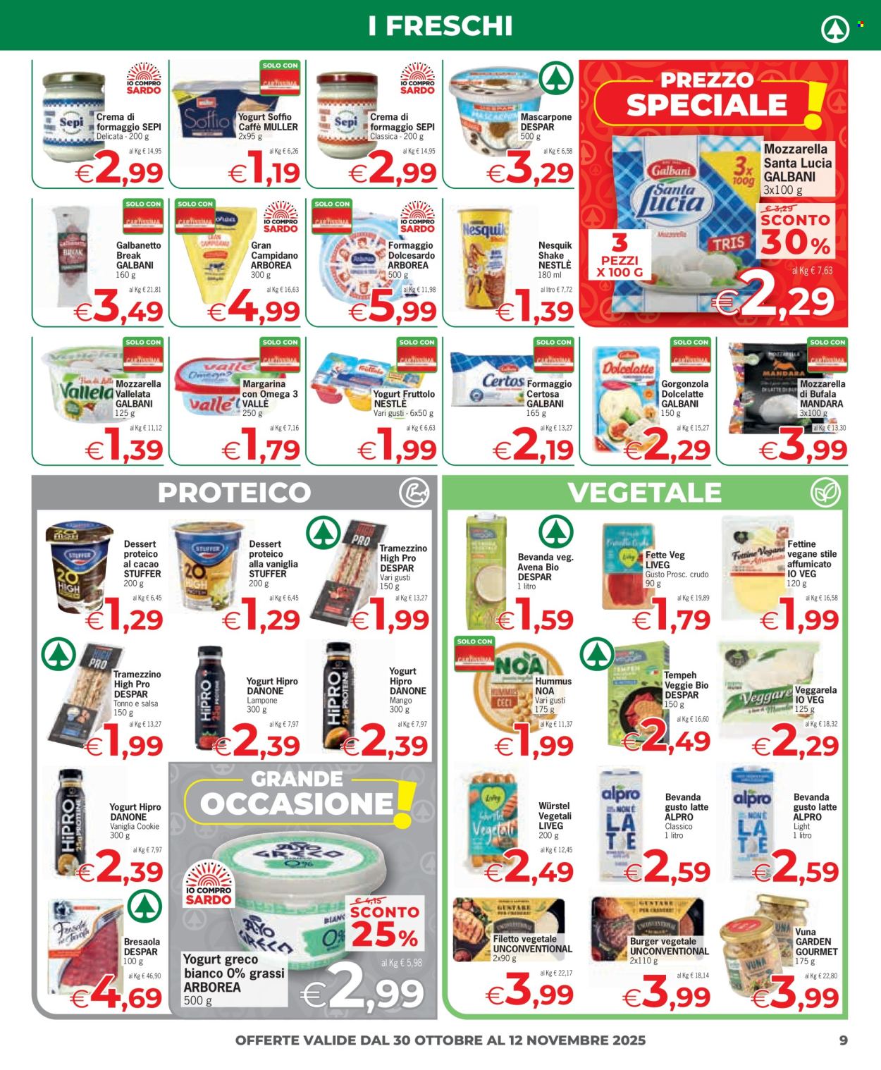 Volantino Eurospar - 30/10/2025 - 12/11/2025. Pagina 9