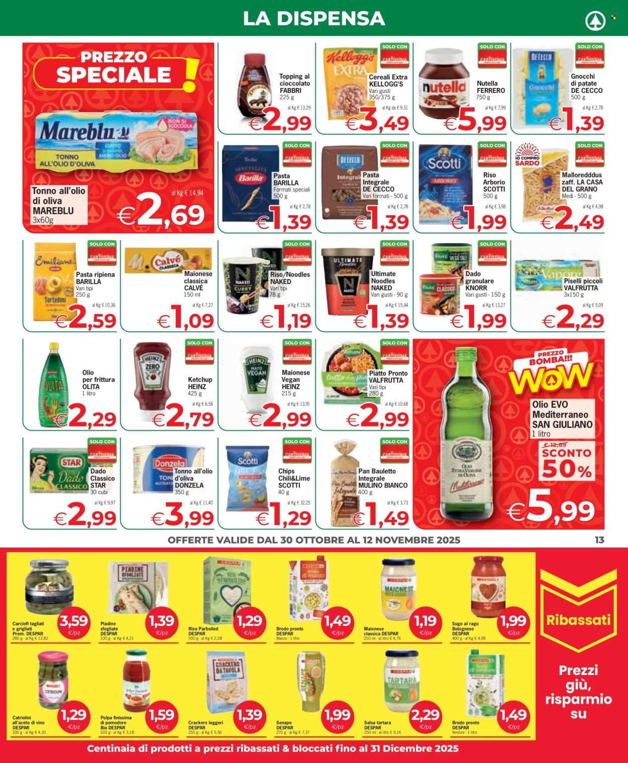 Volantino Eurospar - 30/10/2025 - 12/11/2025. Pagina 13