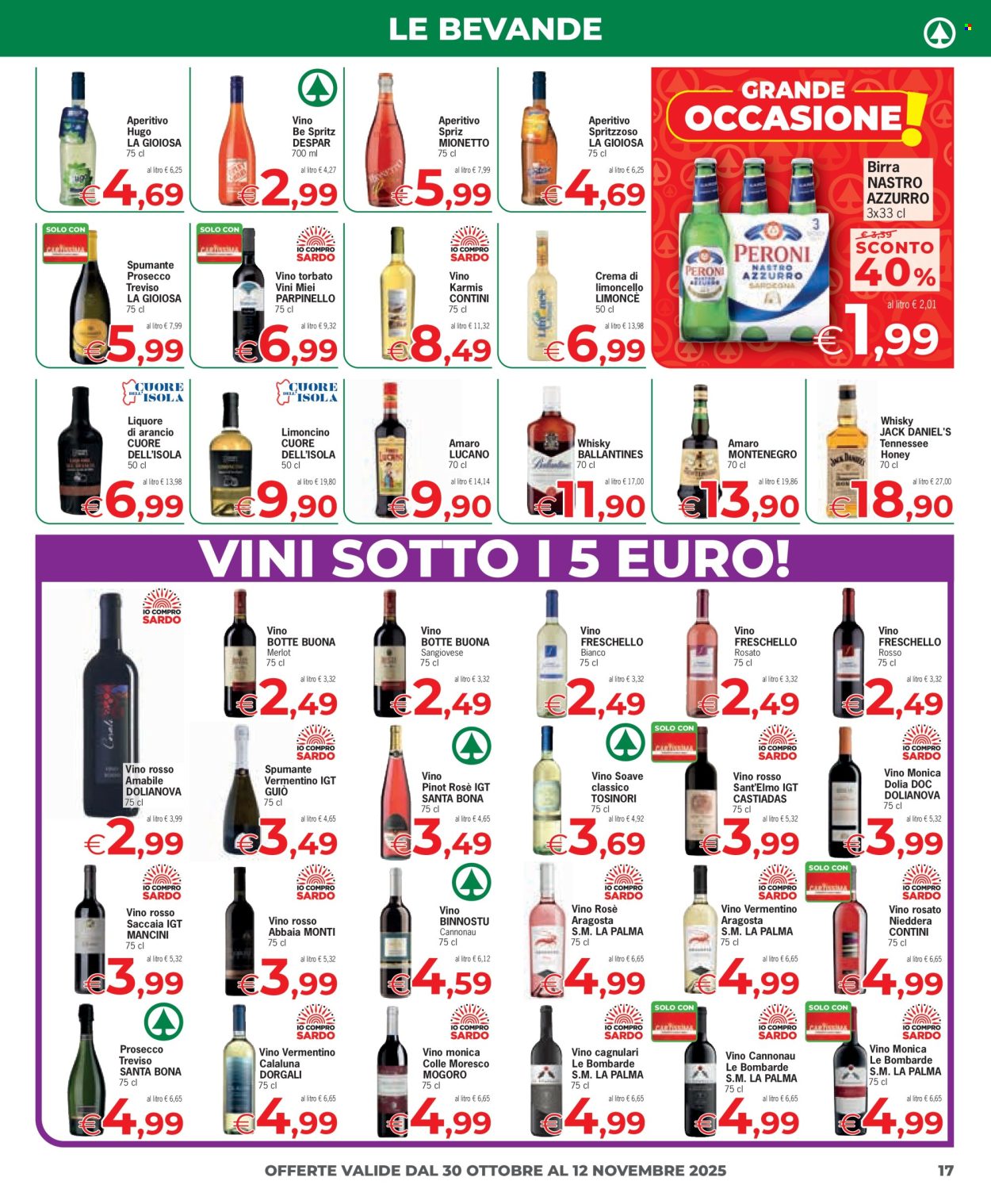 Volantino Eurospar - 30/10/2025 - 12/11/2025. Pagina 17