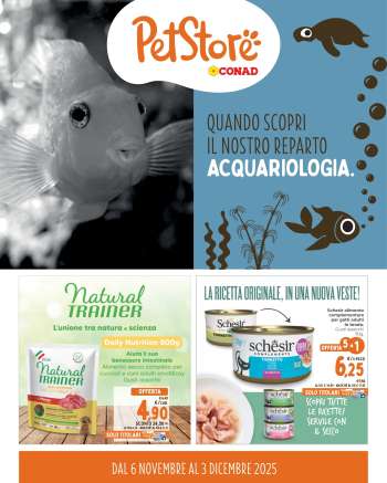 Volantino Pet Store Conad - 6/11/2025 - 3/12/2025.