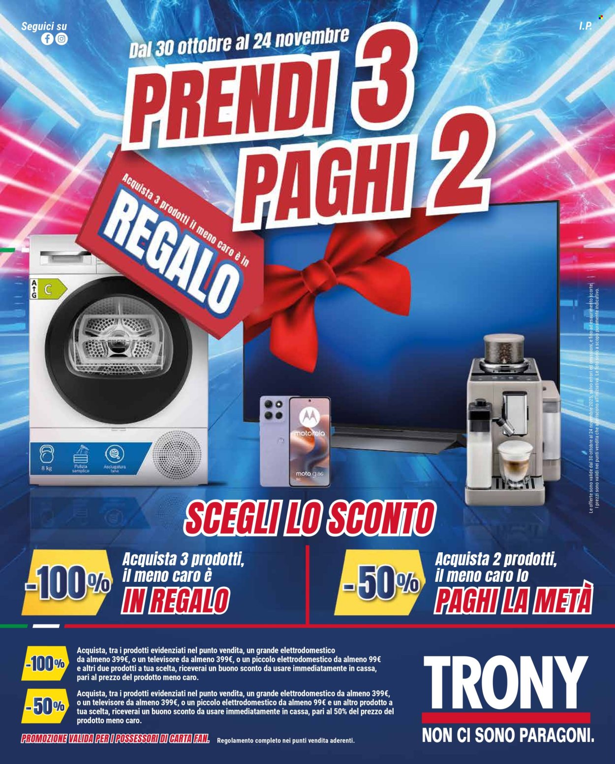 Volantino Trony - 30/10/2025 - 24/11/2025. Pagina 1
