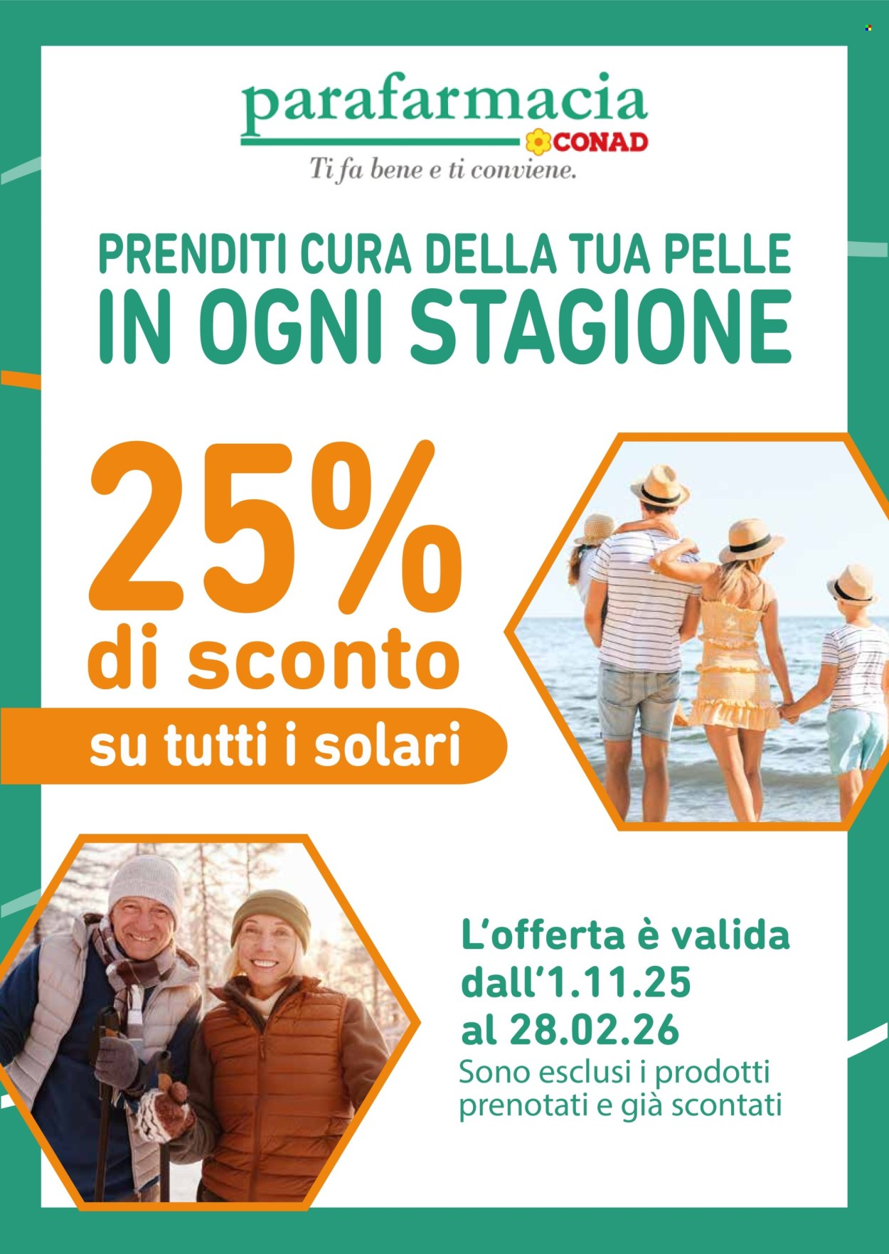 Leták Conad - 1.11.2025 - 28.2.2026. Strana 1