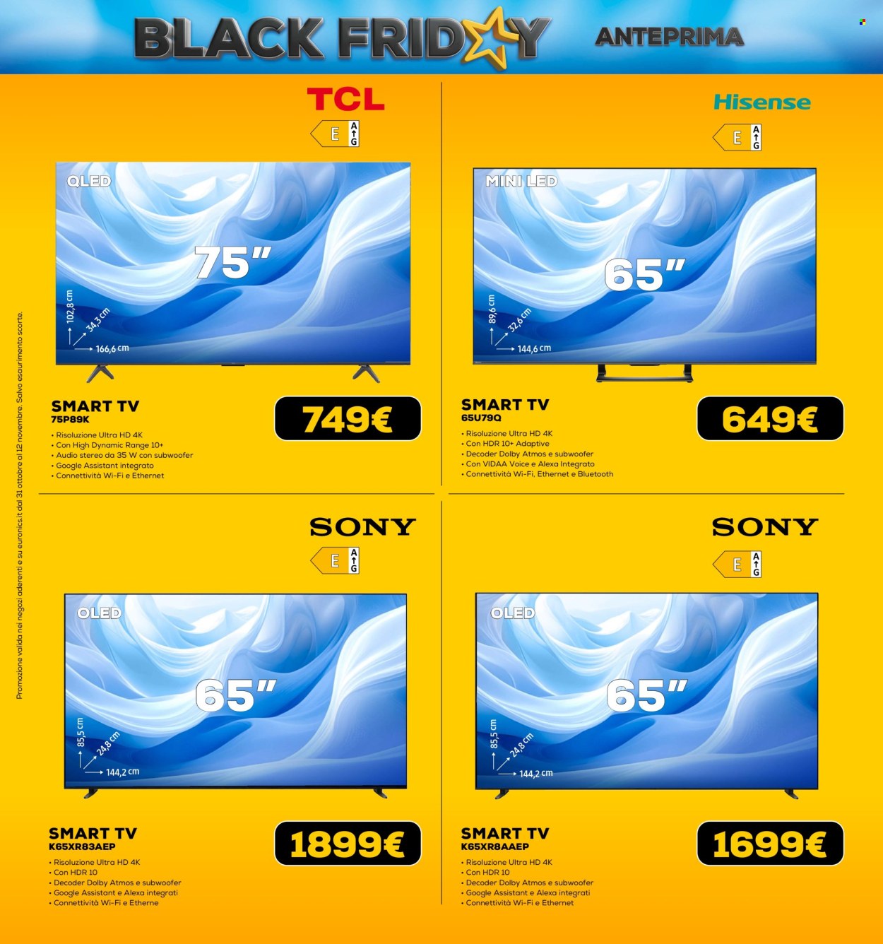 Volantino Euronics - 31/10/2025 - 12/11/2025. Pagina 12
