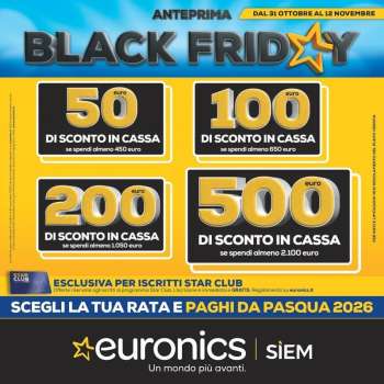 Volantino Euronics - 31/10/2025 - 12/11/2025.