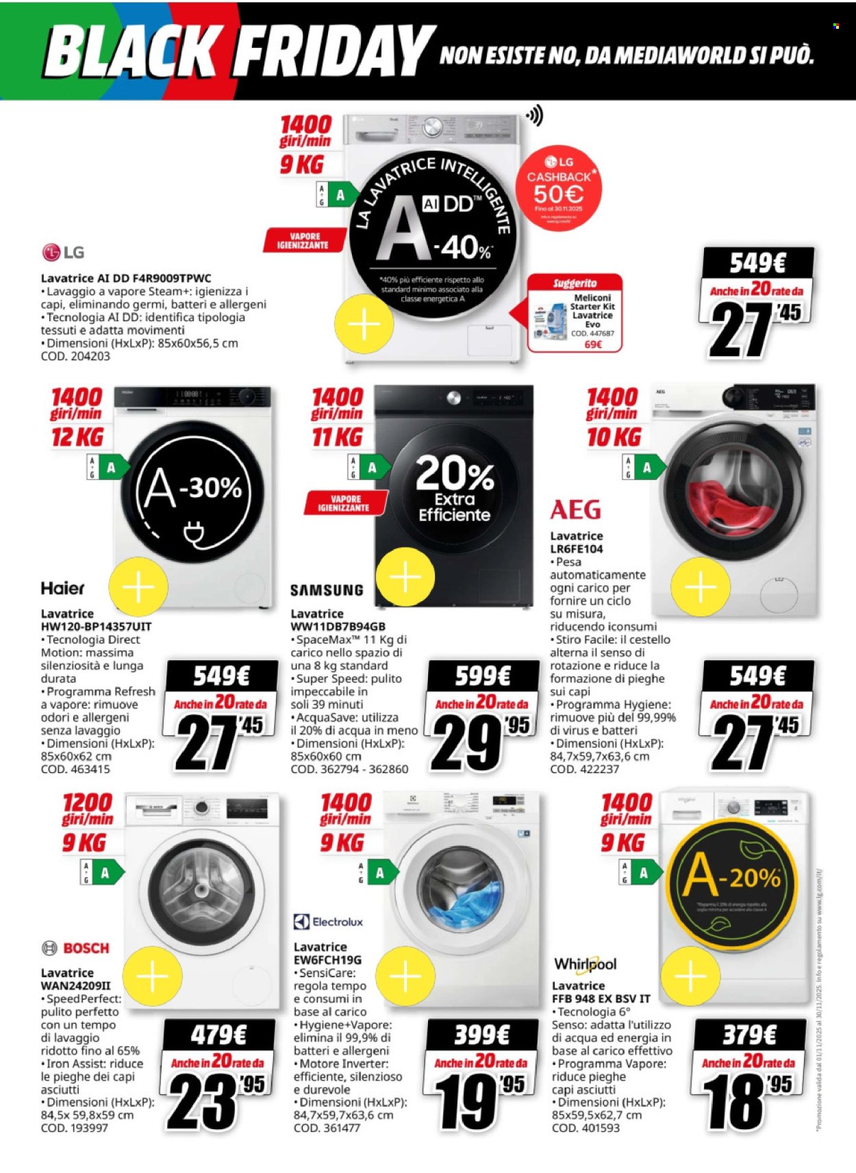 Volantino MediaWorld - 1/11/2025 - 7/11/2025. Pagina 21