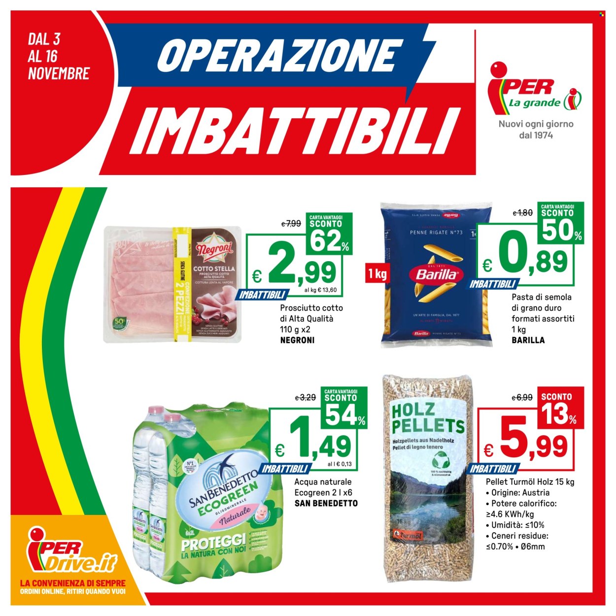 Volantino Iper, La grande i - 3/11/2025 - 16/11/2025. Pagina 1
