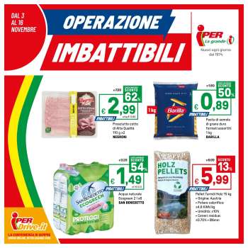 Volantino Iper, La grande i - 3/11/2025 - 16/11/2025.