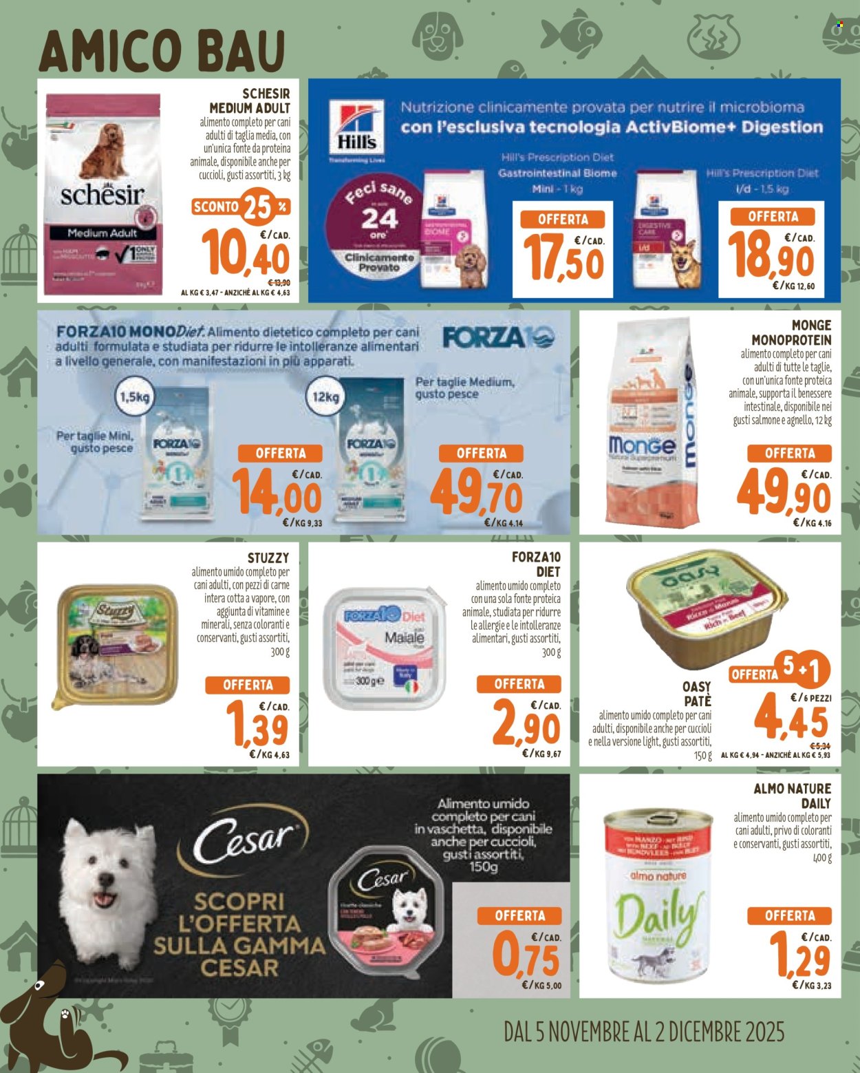 Volantino Pet Store Conad - 5/11/2025 - 2/12/2025. Pagina 2
