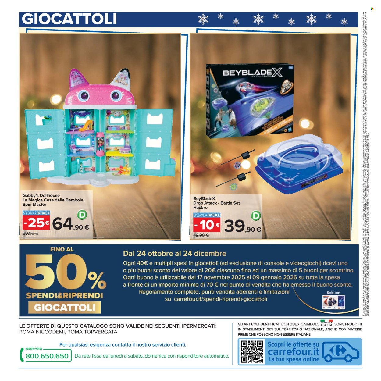 Volantino Carrefour - 7/11/2025 - 16/11/2025. Pagina 38