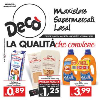 Volantino Deco - 4/11/2025 - 13/11/2025.