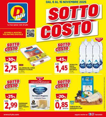 Volantino Dpiù - 6/11/2025 - 15/11/2025.