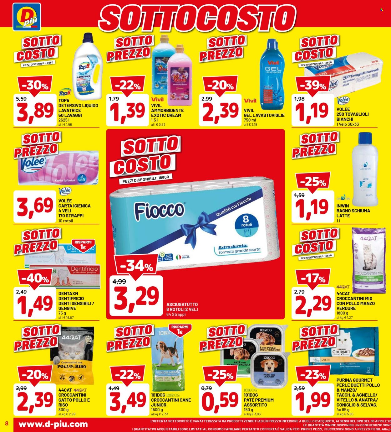 Volantino Dpiù - 6/11/2025 - 15/11/2025. Pagina 8