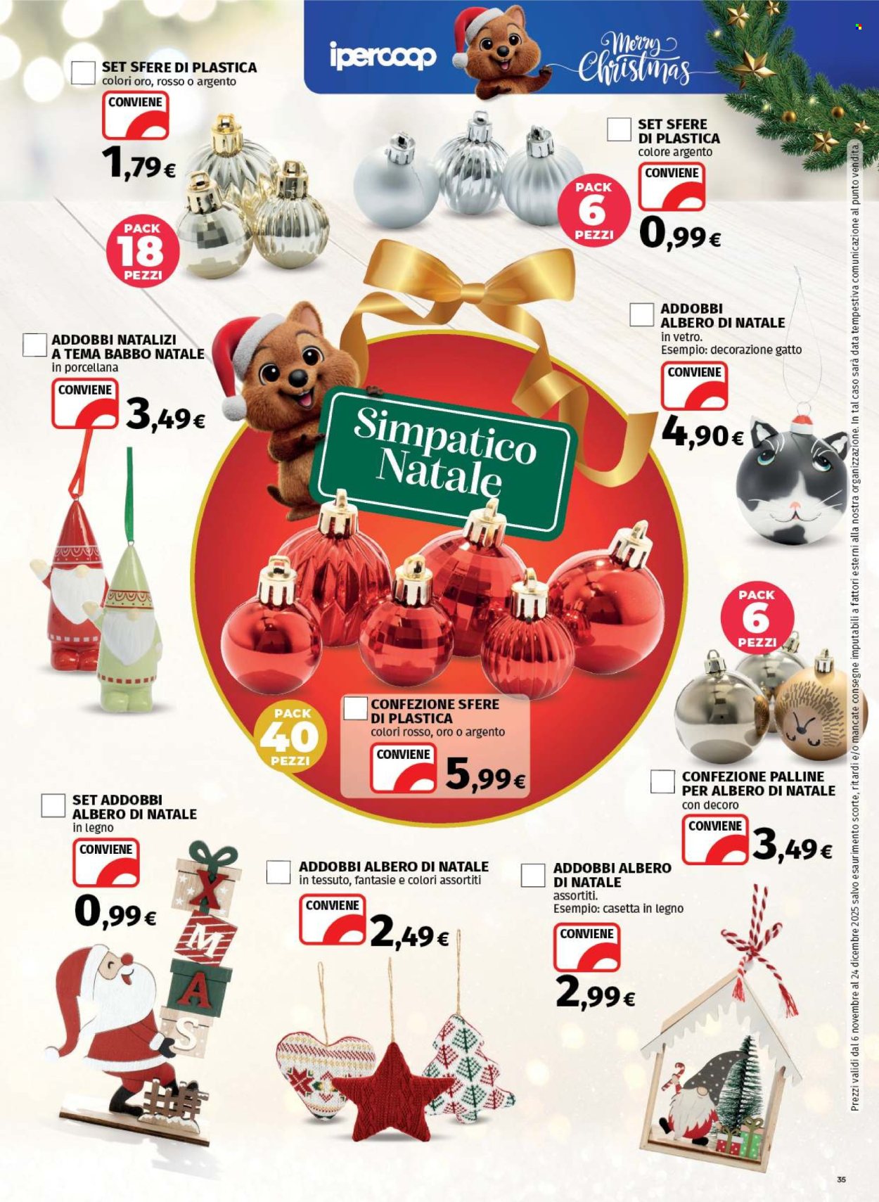 Volantino Coop - 6/11/2025 - 24/12/2025. Pagina 35
