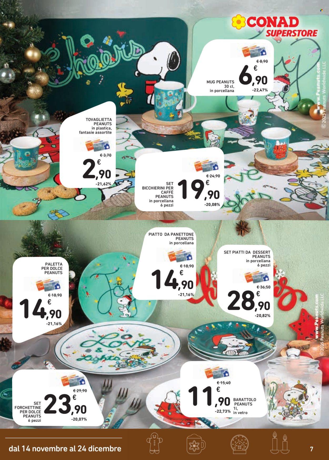 Volantino Conad - 14/11/2025 - 24/12/2025. Pagina 7