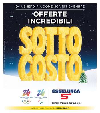 Volantino Esselunga - 7/11/2025 - 16/11/2025.