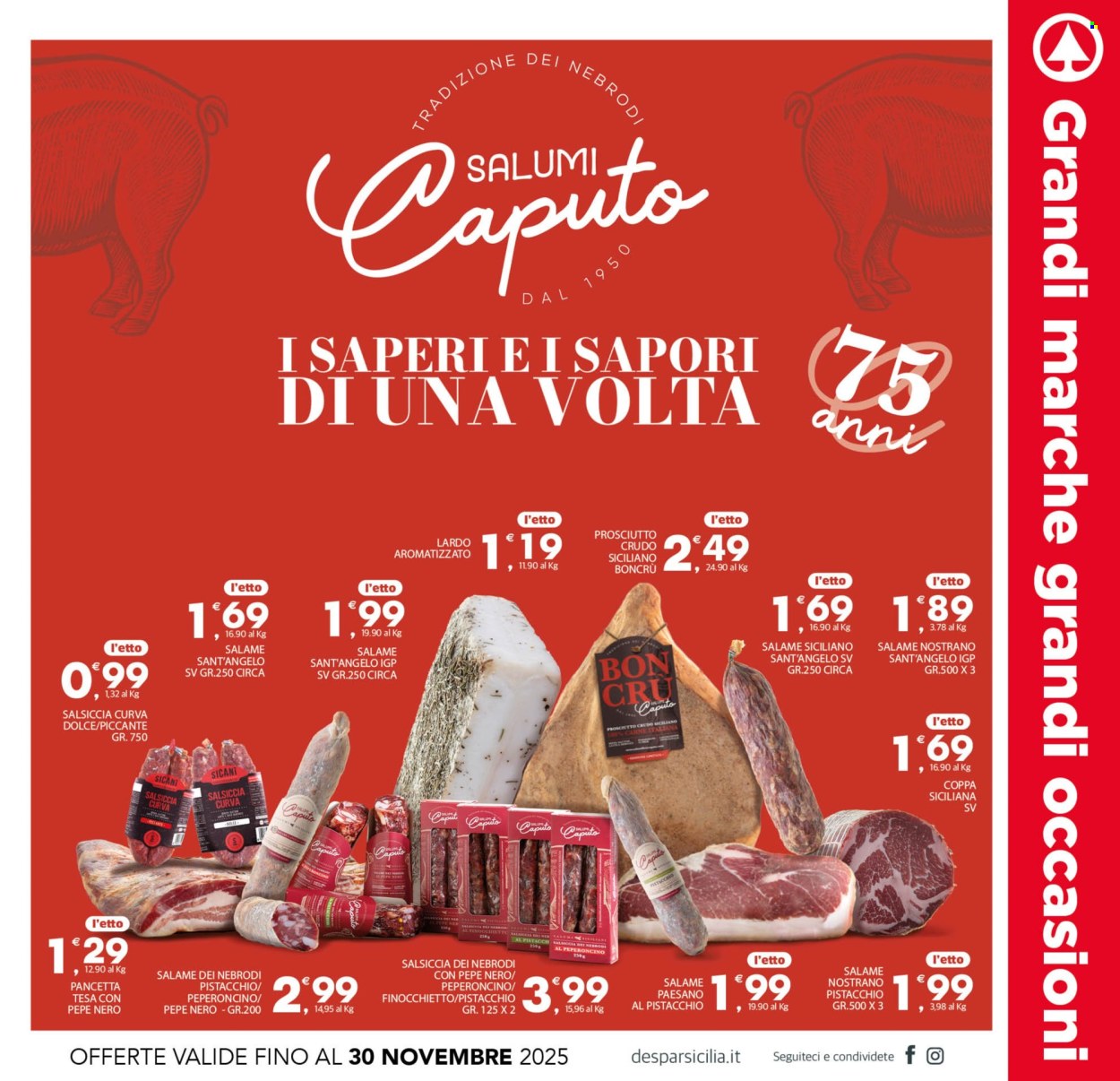Volantino Eurospar - 10/11/2025 - 30/11/2025. Pagina 5