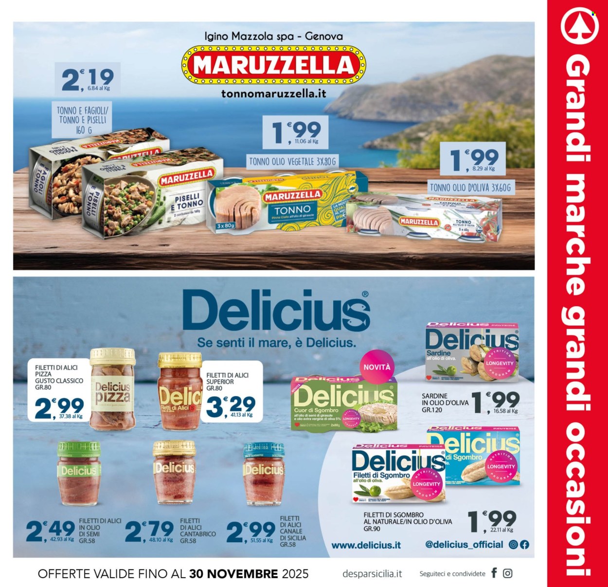 Volantino Eurospar - 10/11/2025 - 30/11/2025. Pagina 13