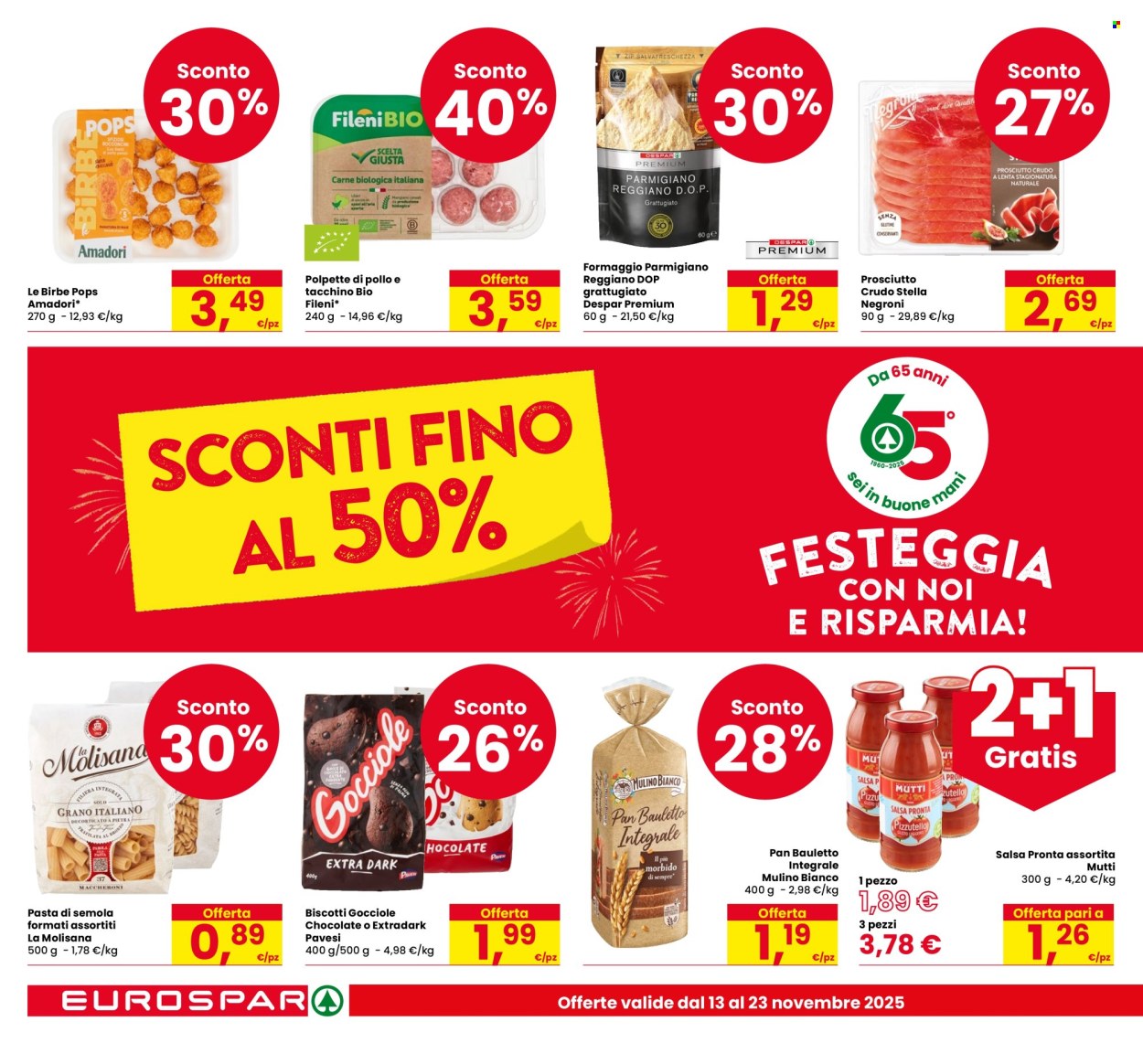 Volantino Eurospar - 13/11/2025 - 23/11/2025. Pagina 2