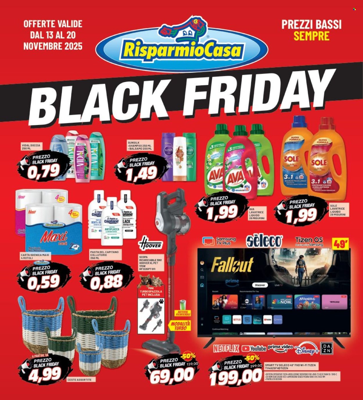 Volantino Risparmio Casa - 13/11/2025 - 20/11/2025. Pagina 1