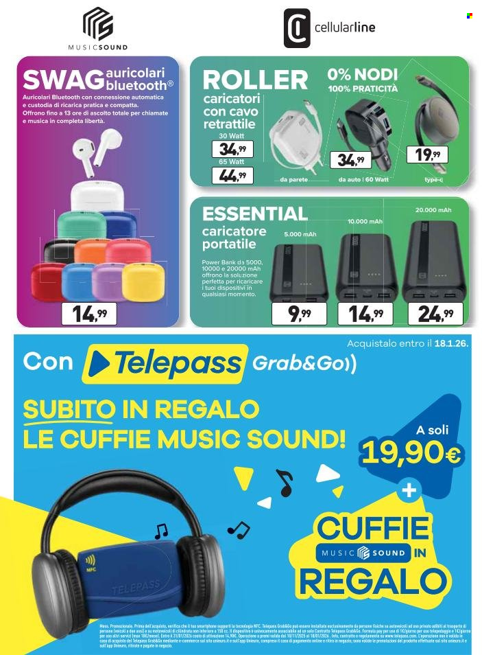 Volantino Unieuro - 12/11/2025 - 18/11/2025. Pagina 33