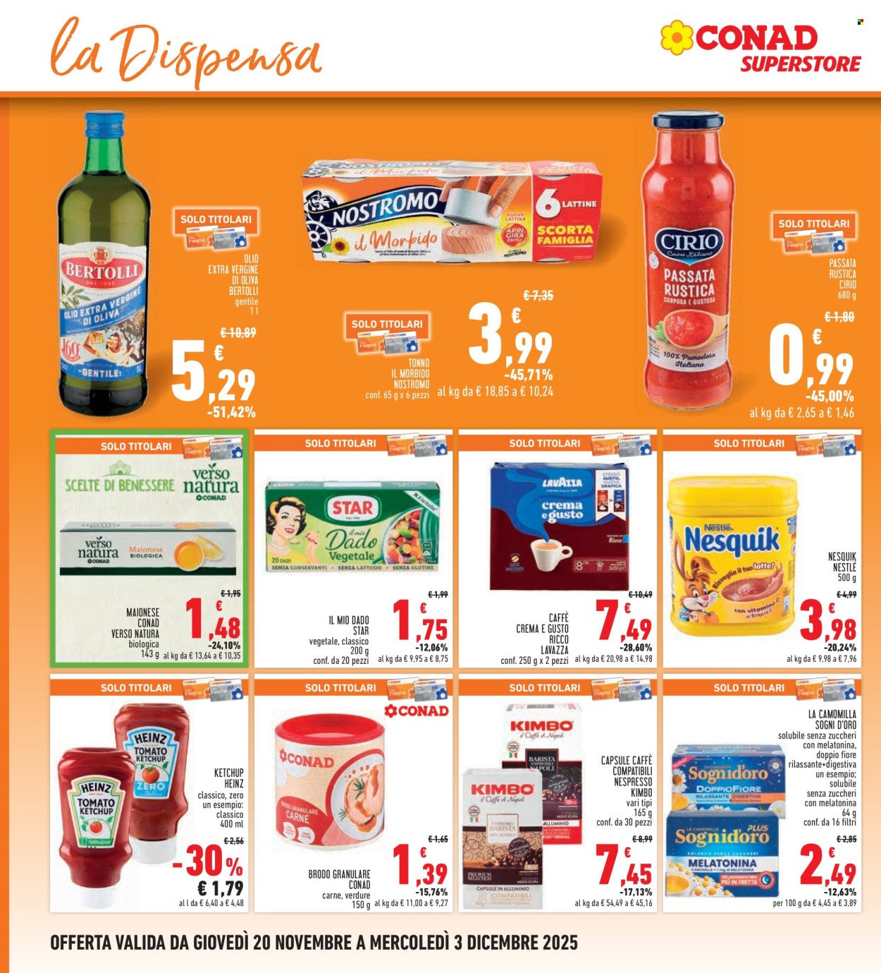Volantino Conad Superstore - 20/11/2025 - 3/12/2025. Pagina 20