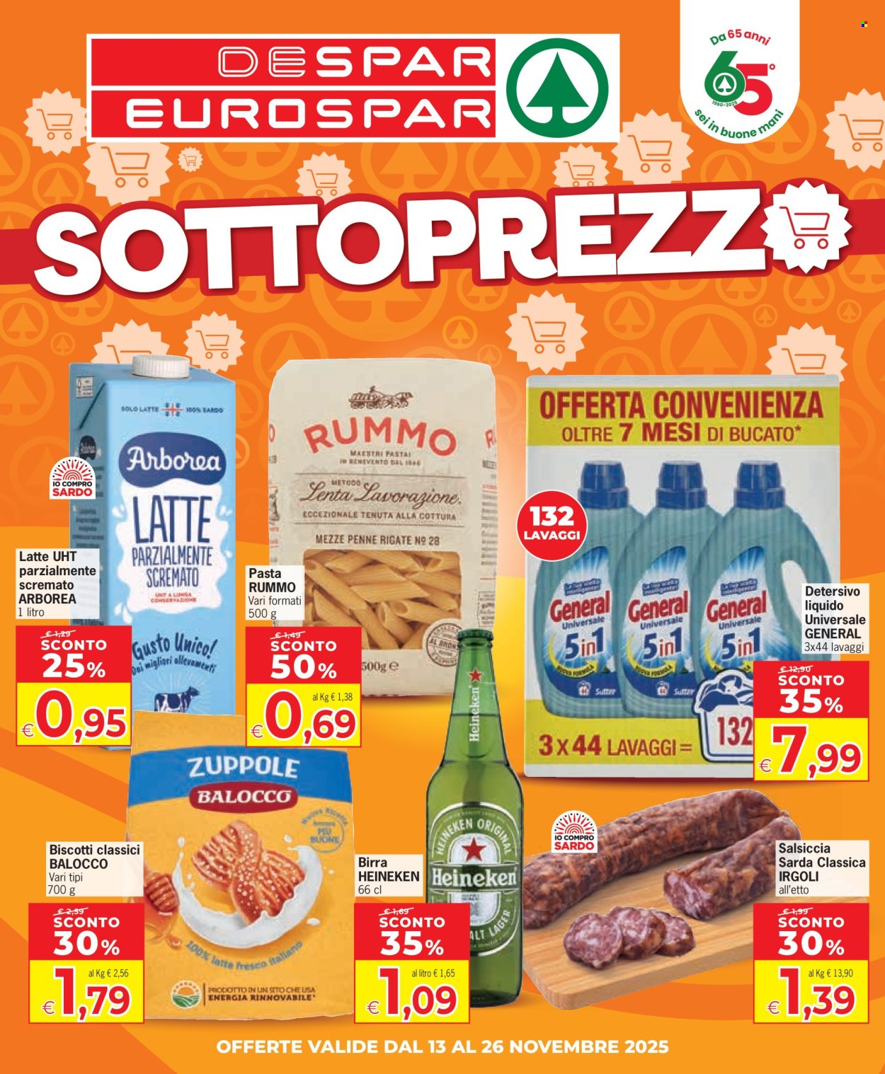 Volantino Eurospar - 13/11/2025 - 13/11/2025. Pagina 1
