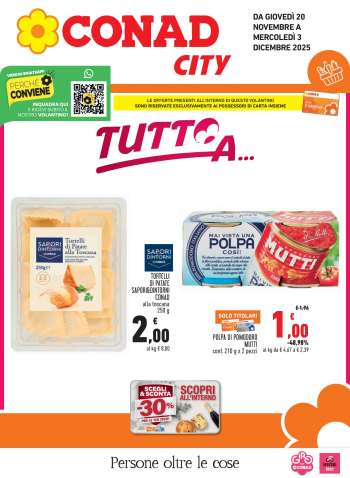 Volantino Conad City - 20/11/2025 - 3/12/2025.