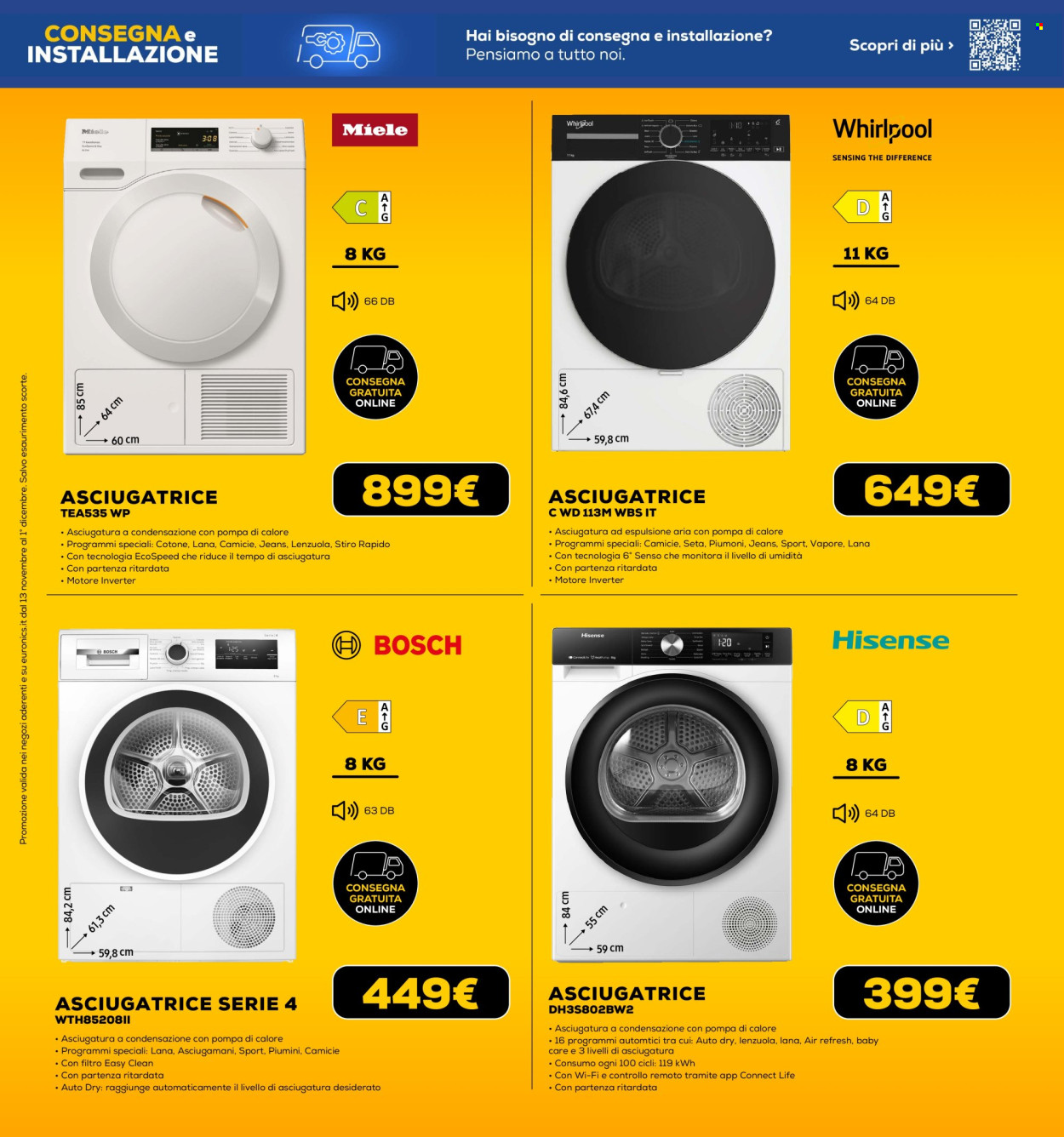 Volantino Euronics - 13/11/2025 - 1/12/2025. Pagina 4