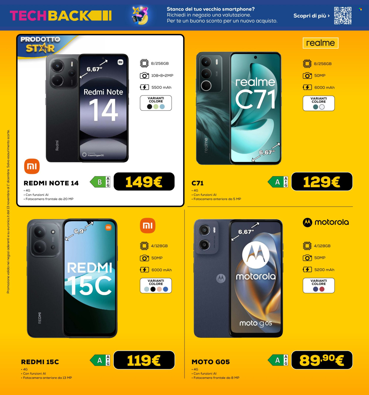 Volantino Euronics - 13/11/2025 - 1/12/2025. Pagina 16