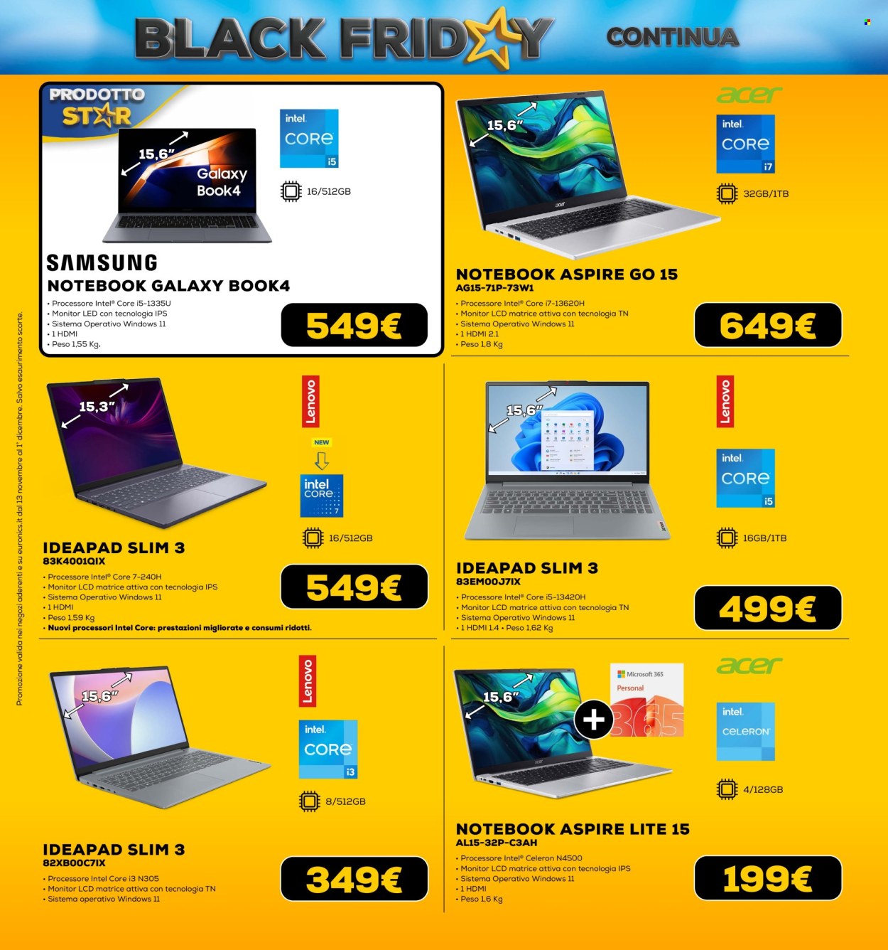 Volantino Euronics - 13/11/2025 - 1/12/2025. Pagina 27