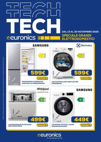Volantino Euronics - 13/11/2025 - 30/11/2025.