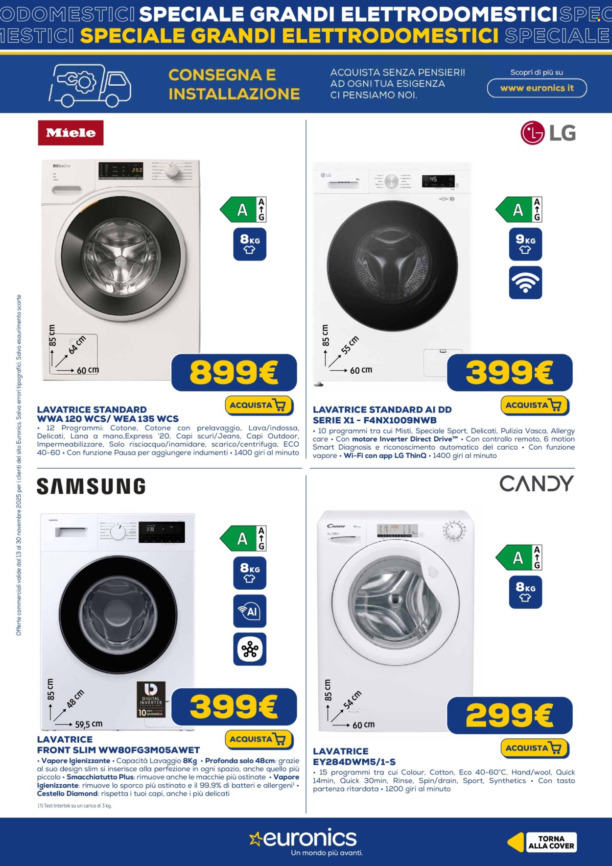 Volantino Euronics - 13/11/2025 - 30/11/2025. Pagina 7
