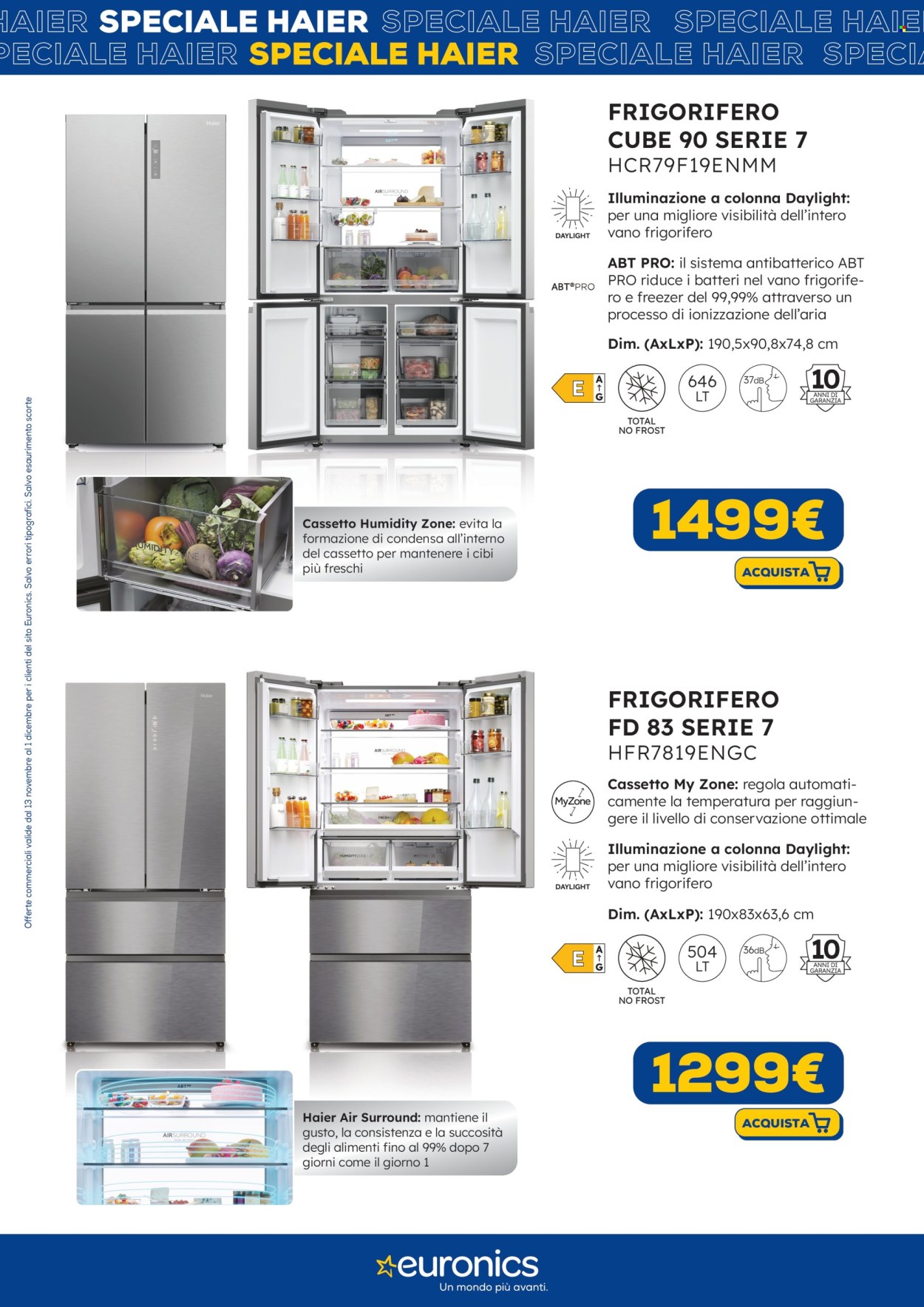 Volantino Euronics - 13/11/2025 - 1/12/2025. Pagina 10