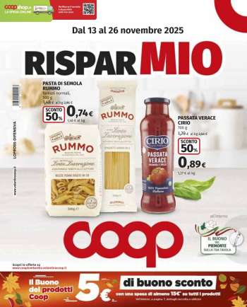Volantino Coop - 13/11/2025 - 26/11/2025.