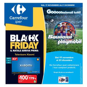 Volantino Carrefour - 17/11/2025 - 1/12/2025.