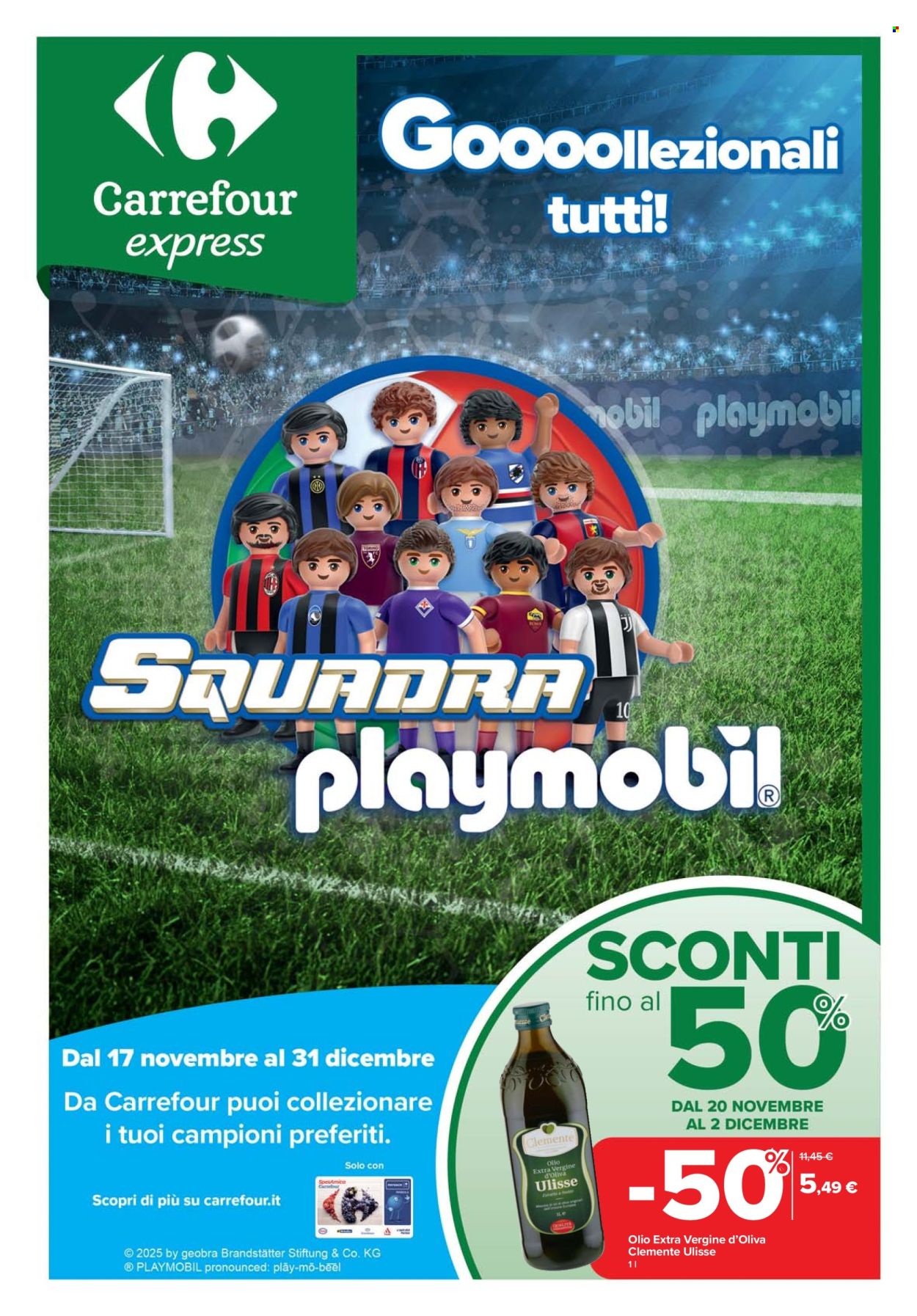 Volantino Carrefour - 20/11/2025 - 2/12/2025. Pagina 1