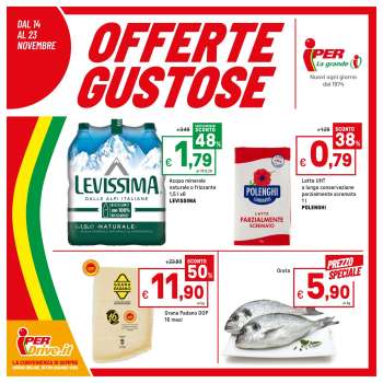 Volantino Iper, La grande i - 14/11/2025 - 23/11/2025.